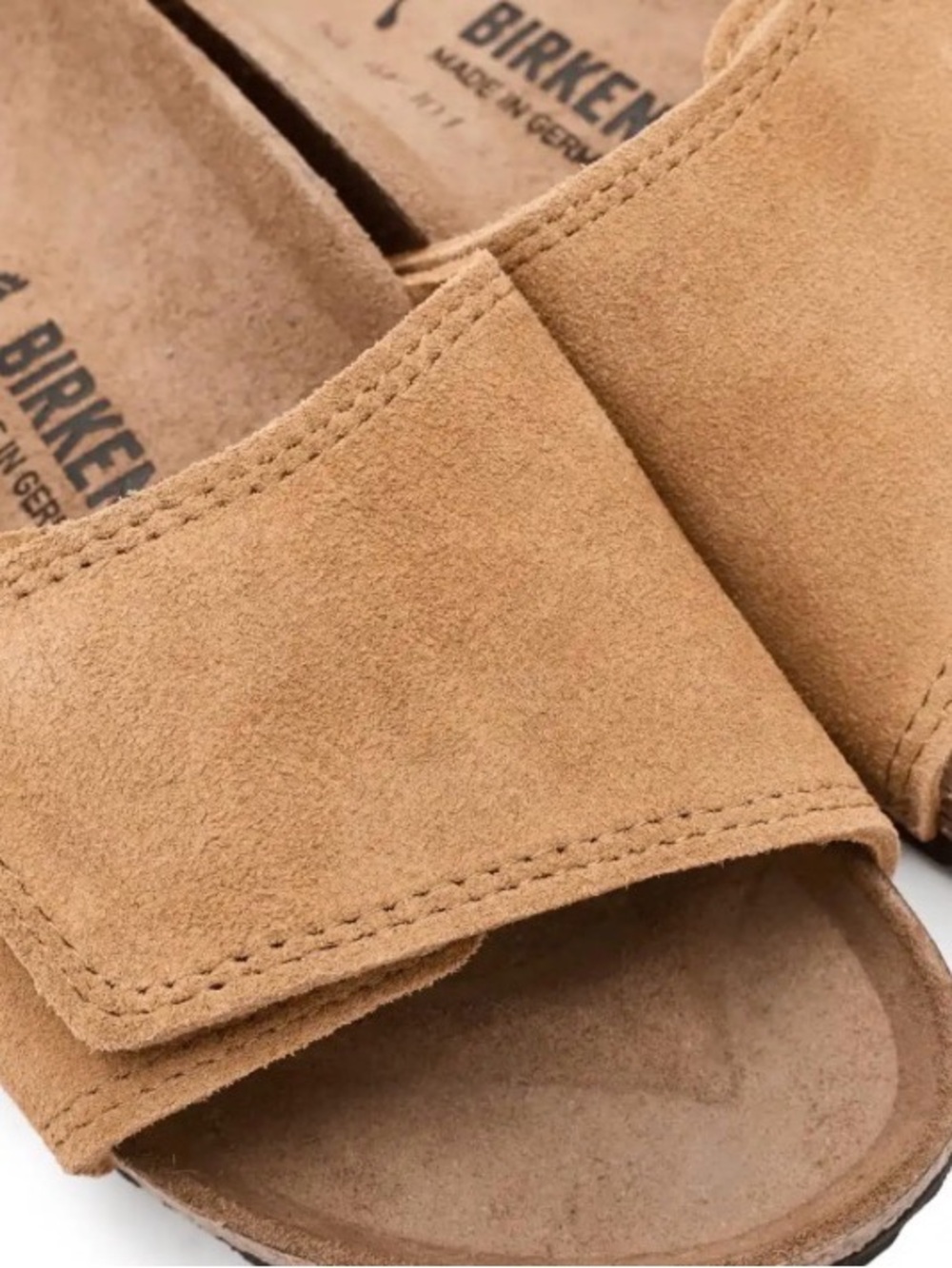 New Birkenstock Sylt Suede Slide Sandals